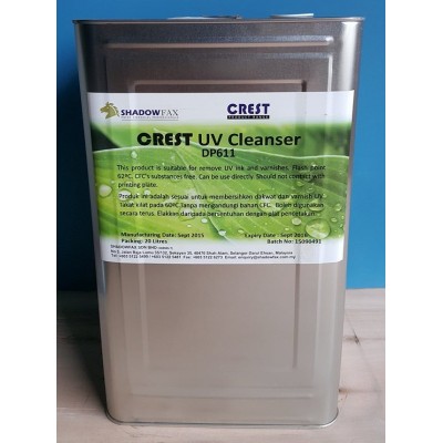 DP 611 UV Cleanser  - Dung dịch rửa máy và mực UV